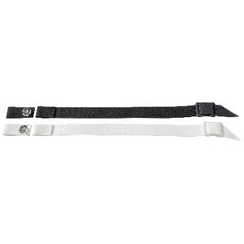 Запчасти для шлема BAUER REPLACEMENT CHIN STRAP BLK (ремешок + клёпка комплект)