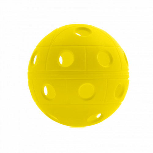 Мяч флорбольный MAD GUY Pro-Line 72мм жёлтый