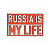 Значок RM "Russia is my life"