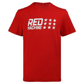 Футболка мужская RM "Red Machine" 9 звёзд SR (Арт.К_SRM1577)