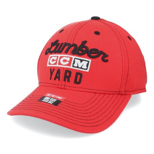 Бейсболка CCM HOLIDAY STRUCTURED ADJUSTABLE CAP (RED)