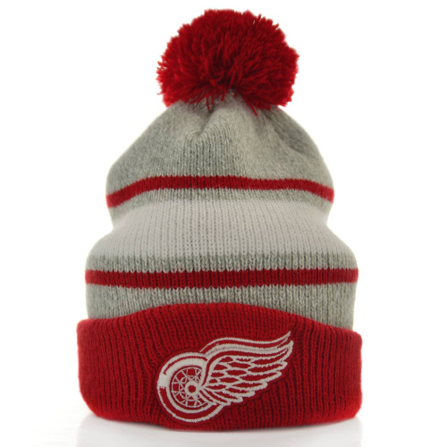 Шапка (47BRAND) PALMER CUFF KNIT (Detroit Red Wings , GRAY)